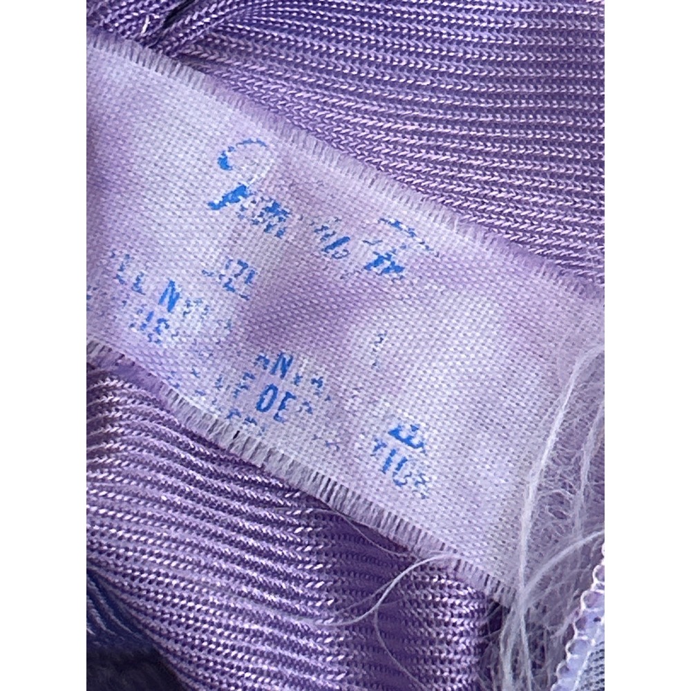 Vintage Vanity Fair Full Slip Dress Watercolor Fairycore Romantic Boho Lingerie - Picture 6 of 6